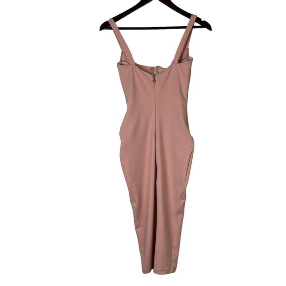 NEW Nookie size XS Pink Chicago bustier midi bodycon dress with boning party - Picture 5 of 9